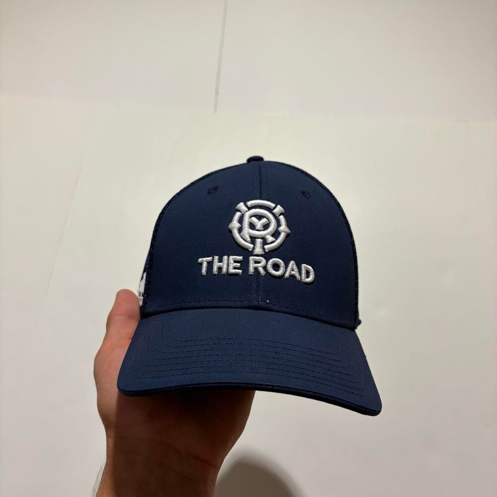 Adidas Men's Navy and Blue Hat